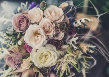 An arrangement of flowers birthday card